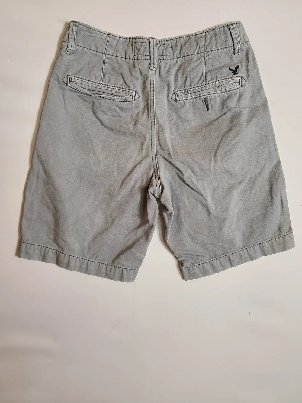 Lot of 3 American Eagle Men’s Chino Shorts Size 26 Salmon & Gray